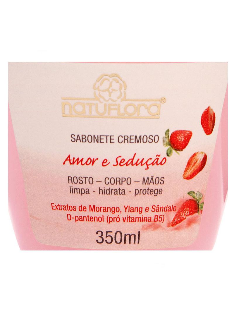 Sabonete líquido natuflora - amor e sedução