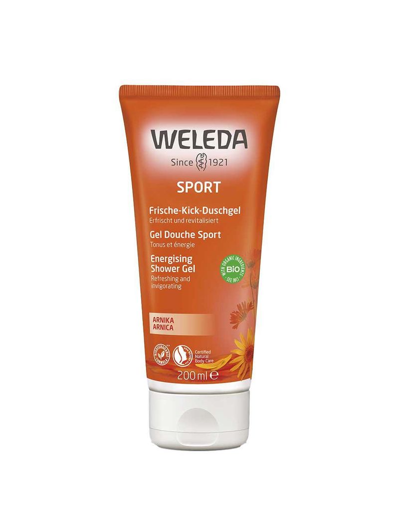 Sabonete líquido corporal com arnica weleda