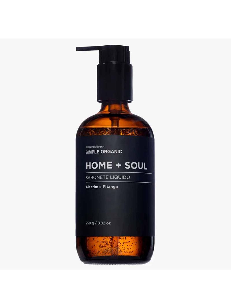 Sabonete líquido para as mãos simple organic home + soul