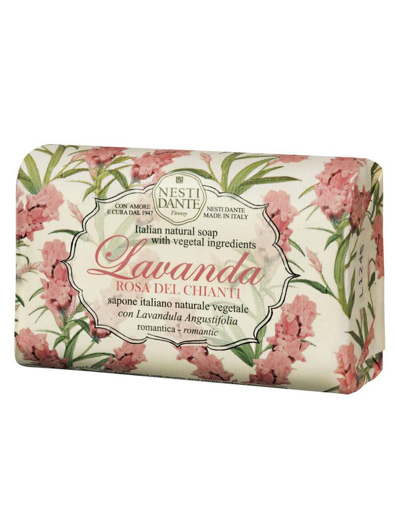 Lavanda rosa del chianti nesti dante - sabonete perfumado em barra