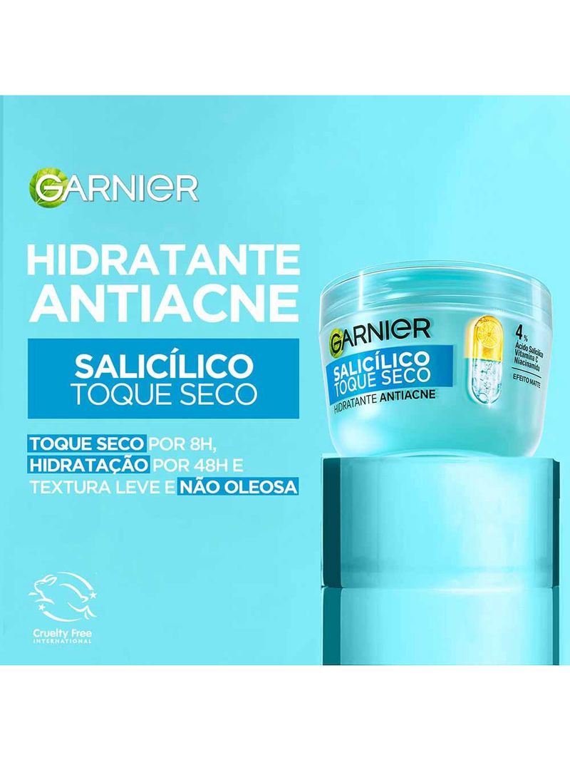 Garnier skin antiacne kit - hidratante facial + sabonete facial 3 em 1