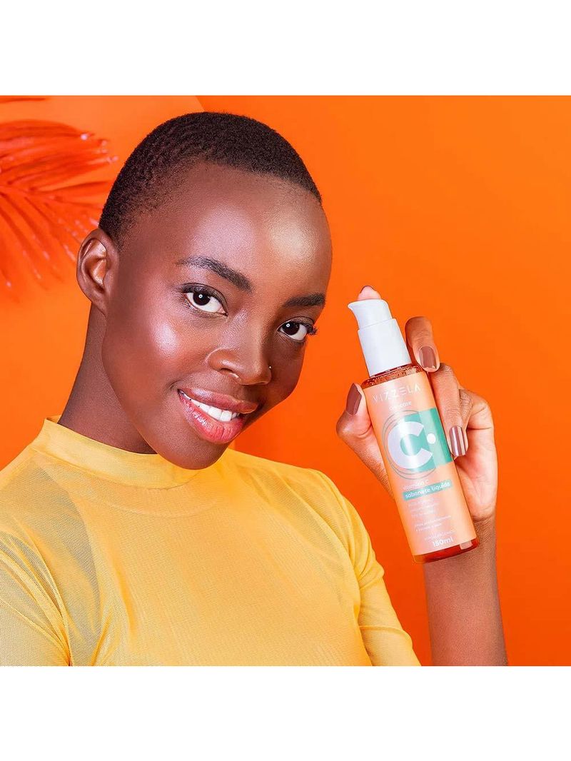 Sabonete líquido facial vizzela vitamina c