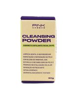 Sabonete facial em pó pink cheeks cleansing powder