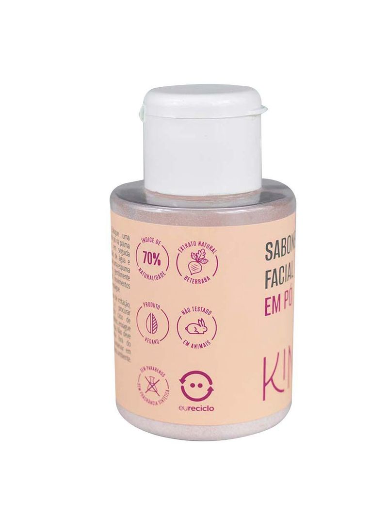 Sabonete facial em pó kind beauty