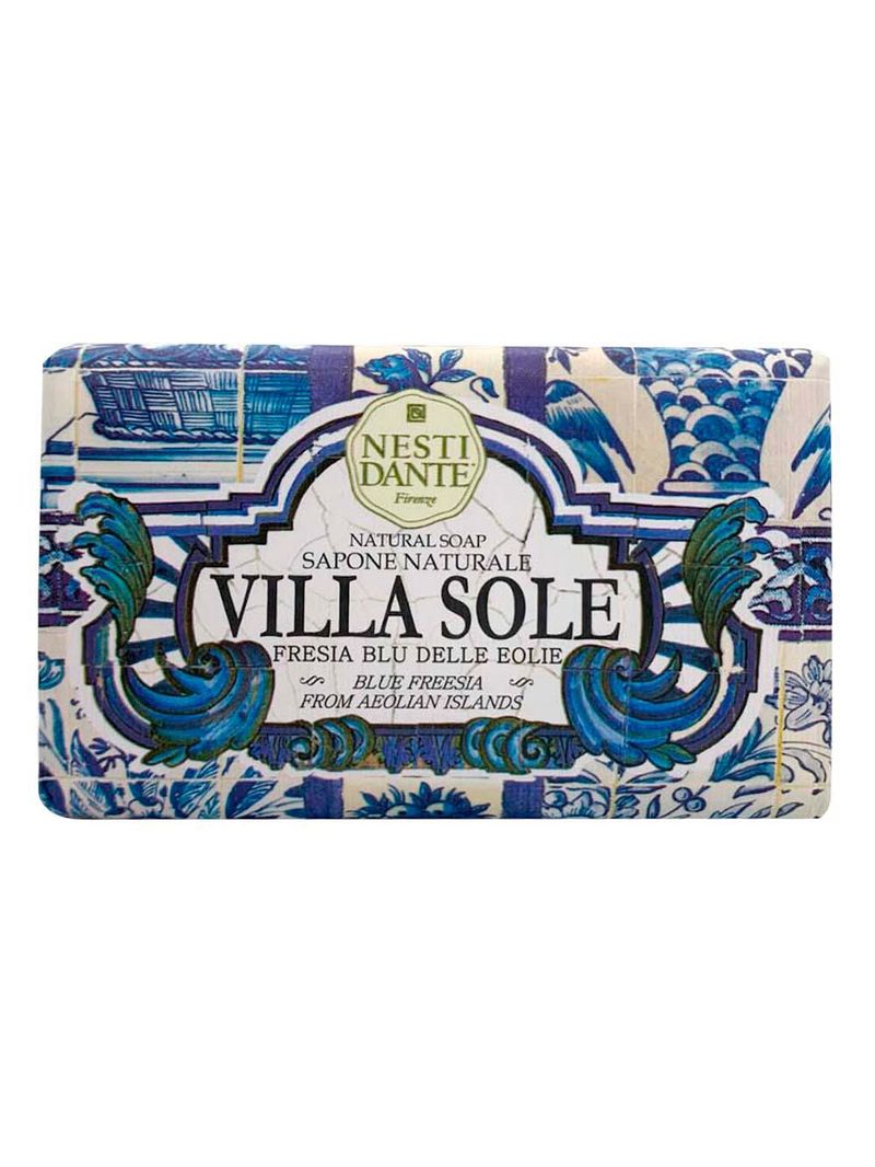 Sabonete em barra nesti dante villa sole fresia blu delle eolie