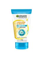 Garnier skin uniform & matte kit - sérum facial + sabonete facial 3 em 1 + gel de limpeza facial