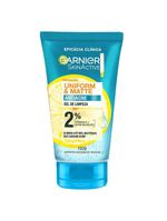 Garnier skin uniform & matte kit - sérum facial + sabonete facial 3 em 1 + gel de limpeza facial