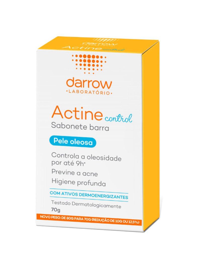 Actine control darrow - sabonete em barra