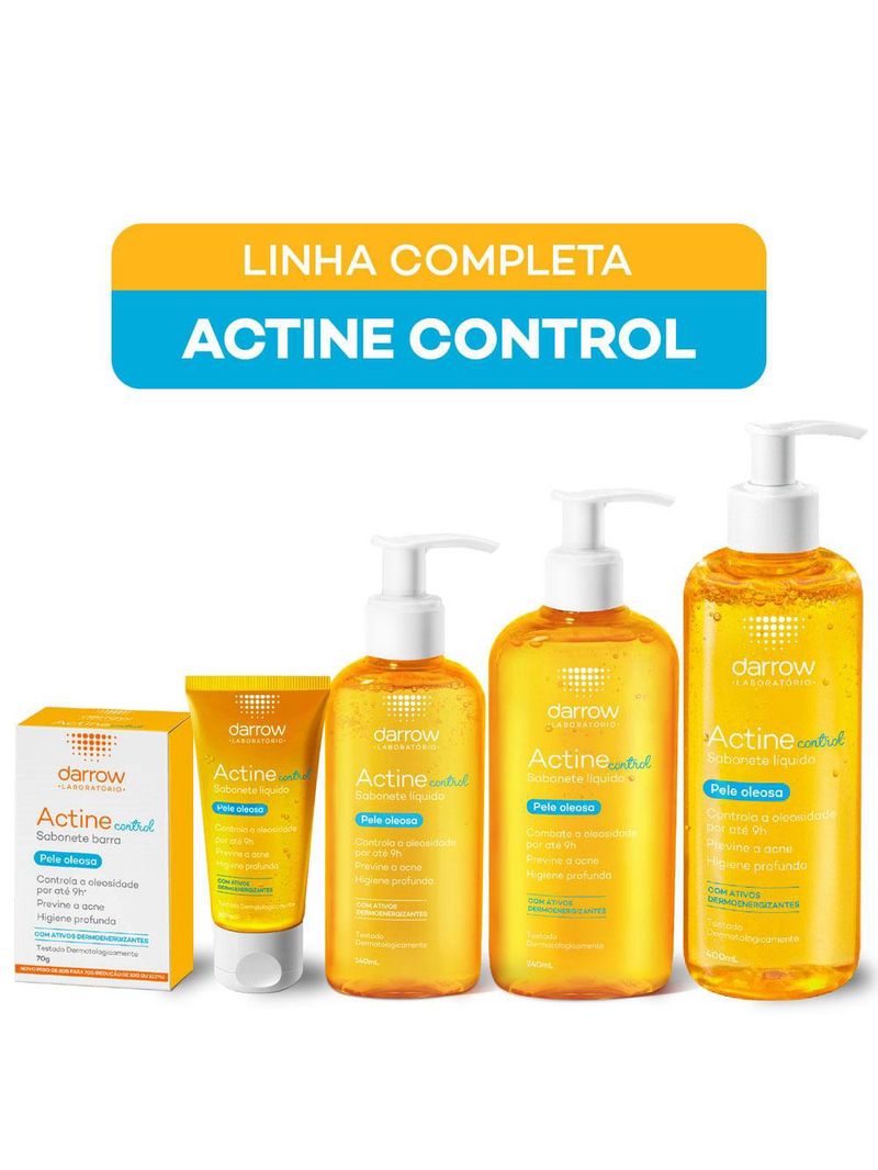 Actine control darrow - sabonete em barra