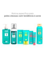 Sabonete facial pele oleosa isdin - acniben