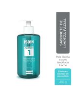 Sabonete facial pele oleosa isdin - acniben