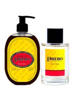 Phebo kit odor de rosas - colonia + sabonete líquido