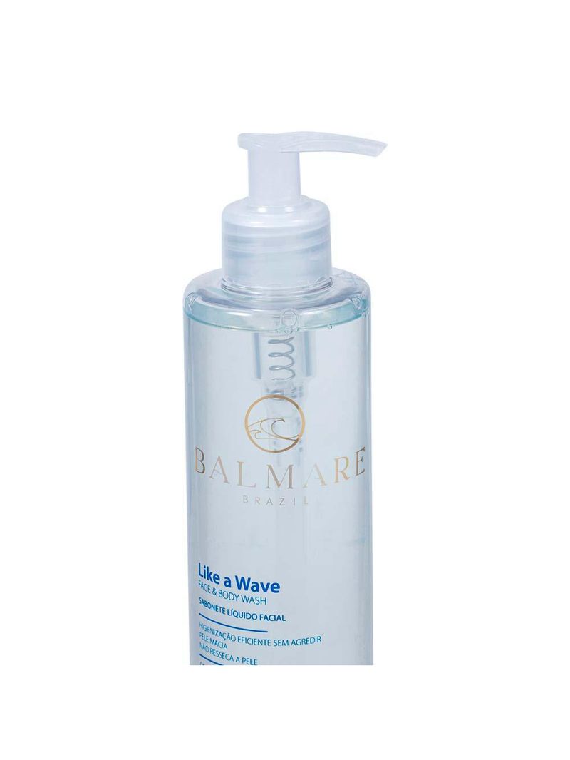 Sabonete líquido facial balmare like a wave