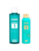 Isdin acniben kit - sabonete líquido facial + spray corporal antiacne