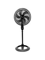 Ventilador de coluna britânia maxx force bvt450 40cm com 3 velocidades e 6 pás - preto