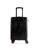 Mala de bordo 10 kg abs 4 rodas homem aranha preta