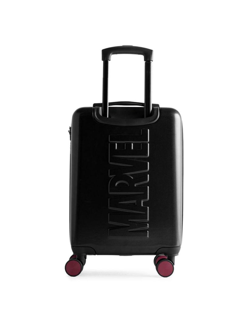 Mala de bordo 10 kg abs 4 rodas homem aranha preta