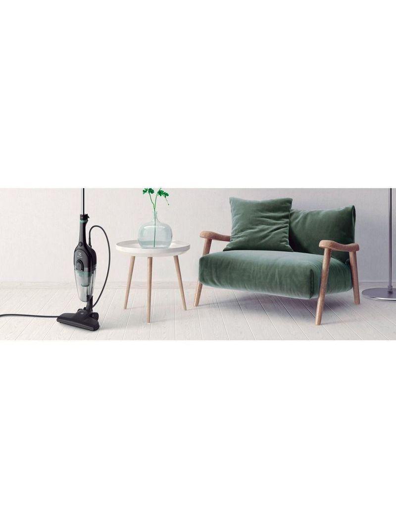 Aspirador de pó vertical 2 em 1 electrolux stk12 carbon 1100w preto