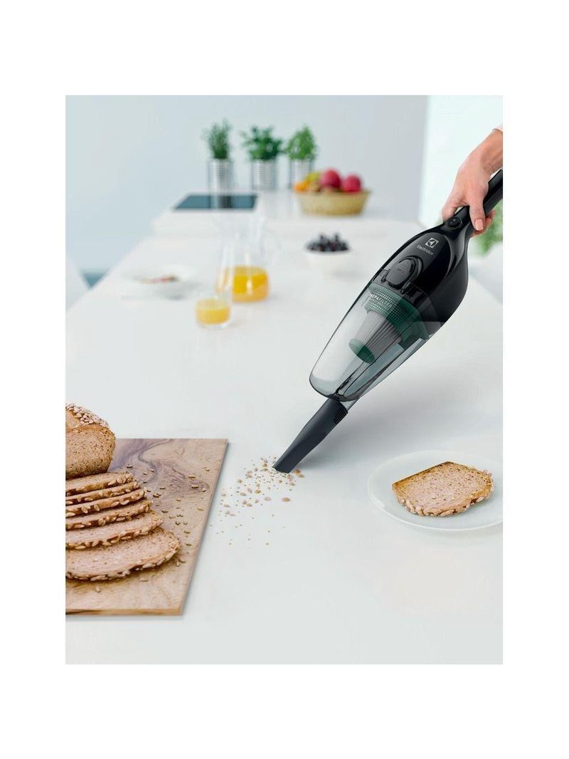 Aspirador de pó vertical 2 em 1 electrolux stk12 carbon 1100w preto