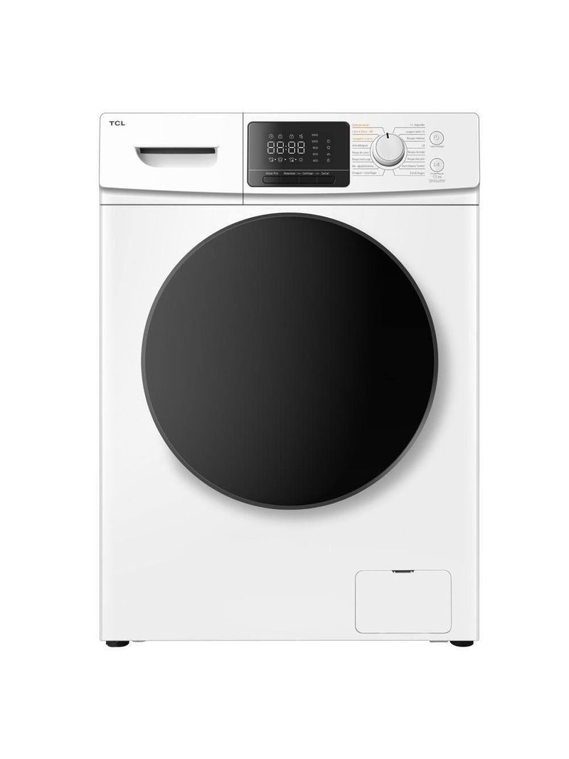Lava e seca tcl 11kg/7kg com motor bldc inverter e sistema air wash c311wd - branca
