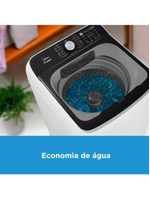 Lavadora de roupas midea wave agitator 13kg ma512w130a com timer digital, filtro de fiapos, função perfume+ e sistema power mix dispenser - branca