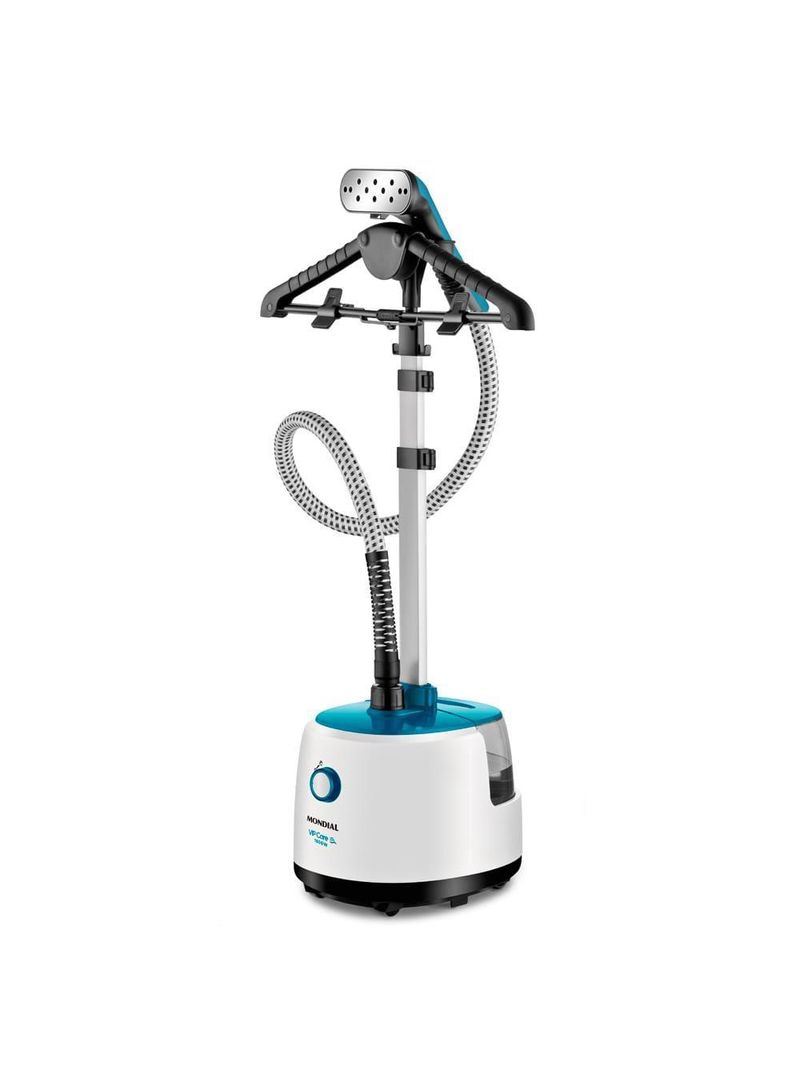 Passadeira a vapor mondial vip care vp-07 – branco/azul