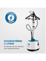 Passadeira a vapor mondial vip care vp-07 – branco/azul