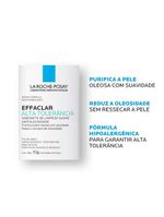 Sabonete em barra facial la roche-posay - effaclar alta tolerância