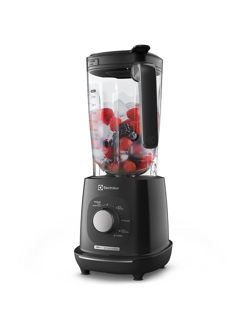 Liquidificador electrolux ebl1300 efficient triforce 1300w 3,2l preto