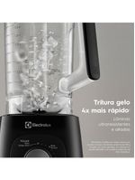 Liquidificador electrolux ebl1300 efficient triforce 1300w 3,2l preto