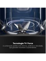 Liquidificador electrolux ebl1300 efficient triforce 1300w 3,2l preto