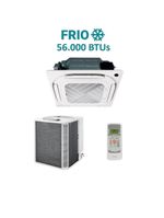 Ar Condicionado Split Cassete 4 Vias Elgin 56000 BTUs Frio Inverter 220V R32 KVFI60C2NA
