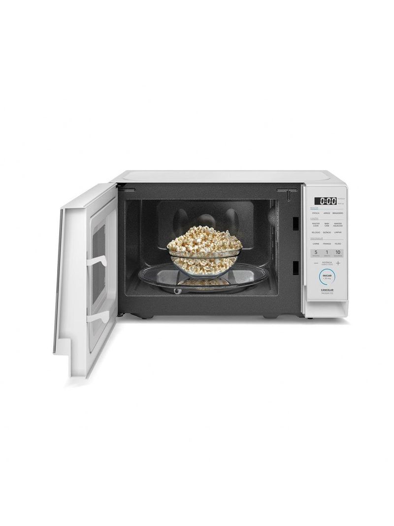 Micro-ondas midea mhp20b mastercook 20l 1050w painel touch branco
