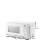 Micro-ondas midea mhp20b mastercook 20l 1050w painel touch branco