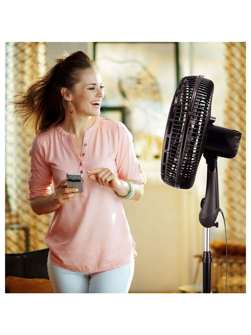 Ventilador Britânia Coluna Maxx Force 8 pás 170W Preto 127V