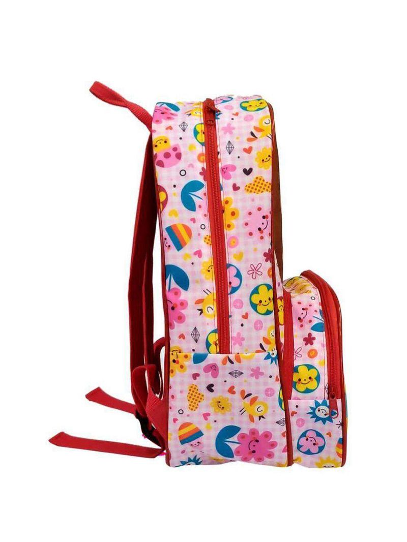 Mochila Kids Escolar - Boneca - Vermelho - Od-mkbo - ó Design