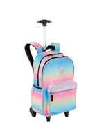 Mochila Carrinho Capricho Sunday Degrade Colorido Grande