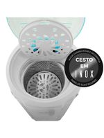 Centrífuga de roupas britânia bcr15b com timer 15kg - branca