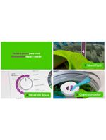 Lavadora de roupas consul 12kg cwh12bb com dosagem econômica e ciclo edredom – branca