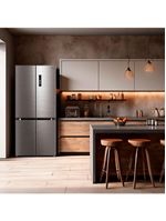 Geladeira midea french door frost free md-rf691fgd463 com tecnologia inverter smart bivolt inox - 474l