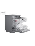 Lava-louças samsung inox com 14 serviços, limpeza silenciosa e display led - 220v