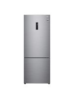 Geladeira lg frost free inverse conectividade inteligente inox look - 451l