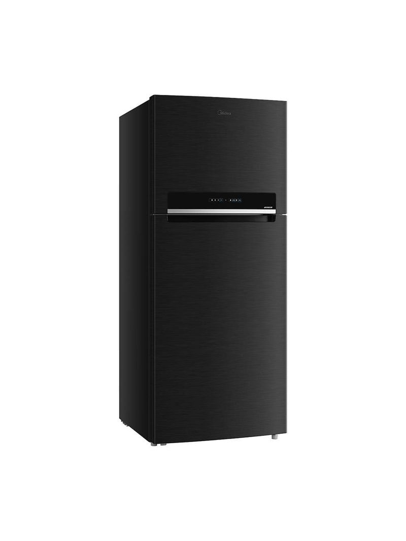 Geladeira midea frost free duplex md-rt611evkdx3, 473 litros preta com tecnologia inverter e painel touch – flexi-volt