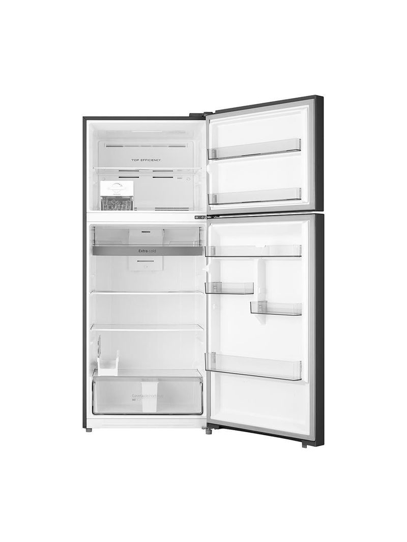 Geladeira midea frost free duplex md-rt611evkdx3, 473 litros preta com tecnologia inverter e painel touch – flexi-volt