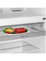 Geladeira midea frost free duplex md-rt611evkdx3, 473 litros preta com tecnologia inverter e painel touch – flexi-volt