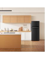 Geladeira midea frost free duplex md-rt611evkdx3, 473 litros preta com tecnologia inverter e painel touch – flexi-volt