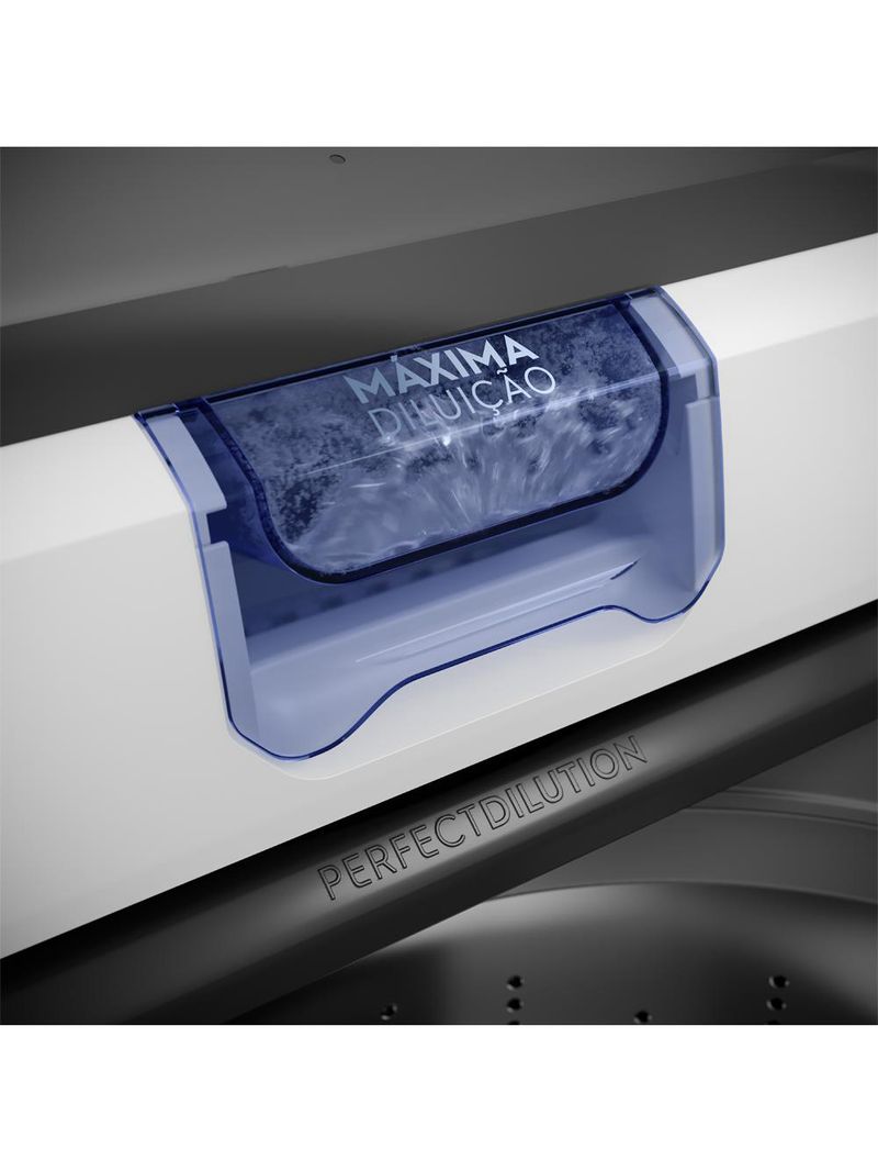 Máquina de Lavar Electrolux LDA13 Efficient – Branca | 13kg | Duplo Dispenser | Máxima Diluição | Cesto Inox