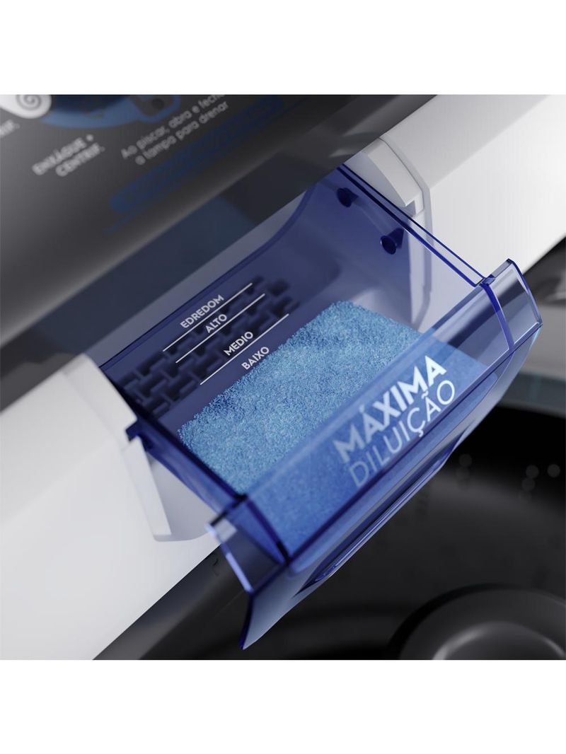 Máquina de Lavar Electrolux LDA13 Efficient – Branca | 13kg | Duplo Dispenser | Máxima Diluição | Cesto Inox