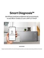 Forno micro-ondas lg ms3094nra com visual neochef e limpa fácil – espelhado