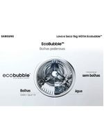Lava e seca samsung wd11a 3 em 1 branca com ecobubble e lavagem a seco wd11a4453bw – 11 kg
